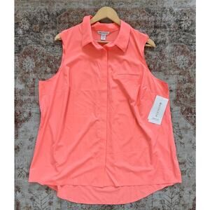 Athleta Levitate Urbanite II Tank Womens Size 1X Pink